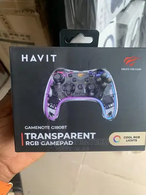 Havit Wireless Bluetooth Transparent Game Pad RGB