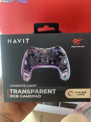 Havit Wireless Bluetooth Transparent Game Pad RGB