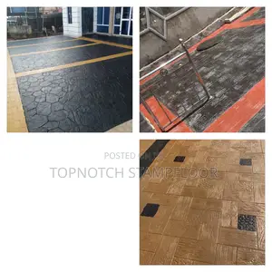 Concrete Stamp Floor Is a Goal