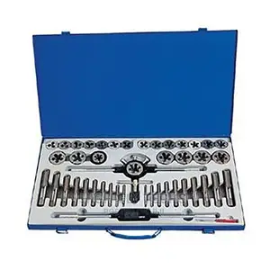 Metric 45 Piece Tap and Die Set Alloyed Steel