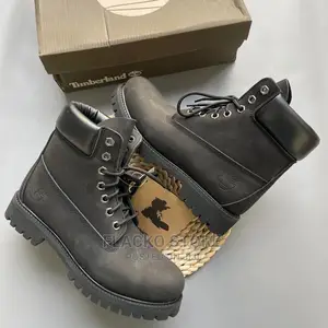 Original Timberland M Icon 6 Inch Black Boot