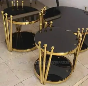Modern Imported Center Table With Two Side Tables