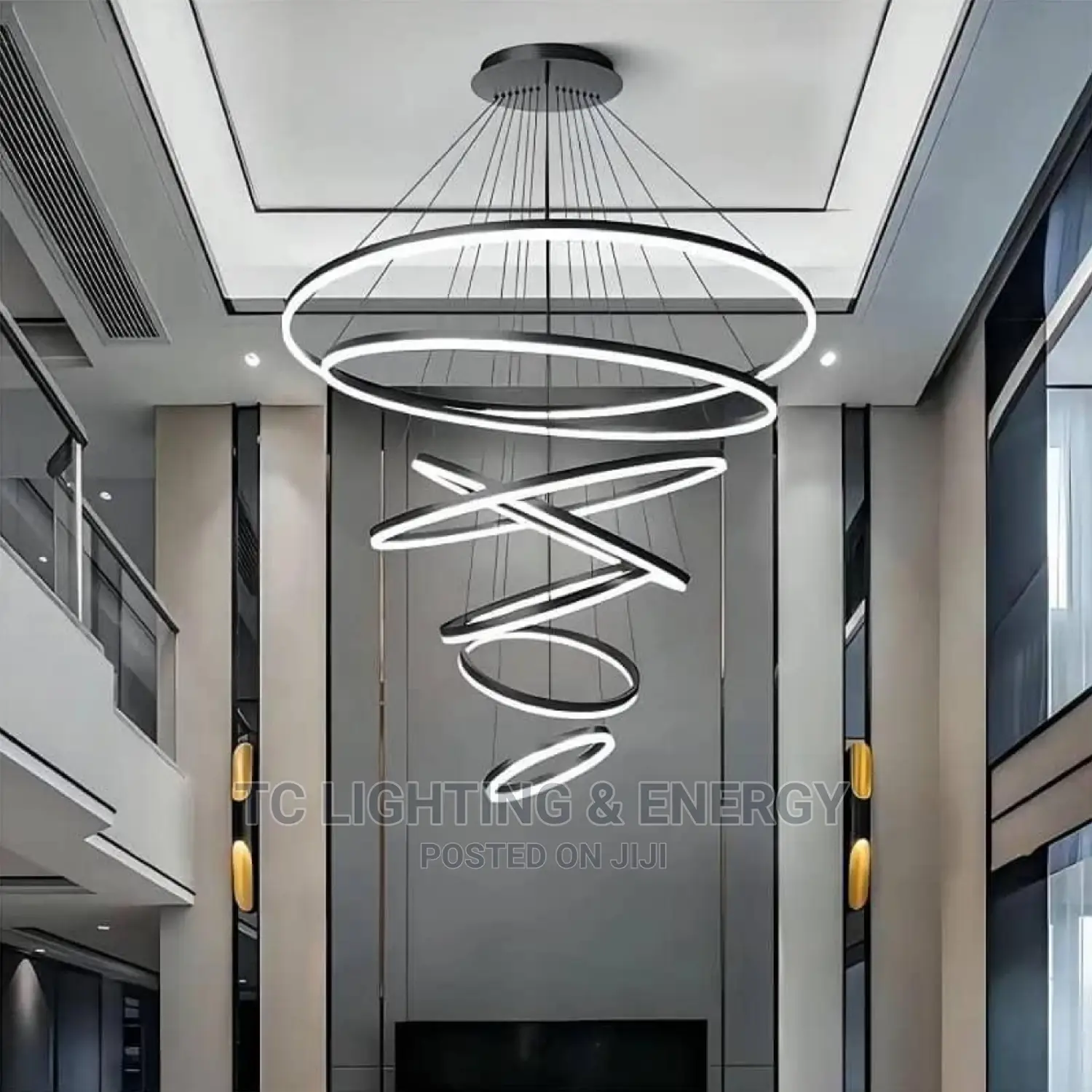 Staircase Led Chandelier