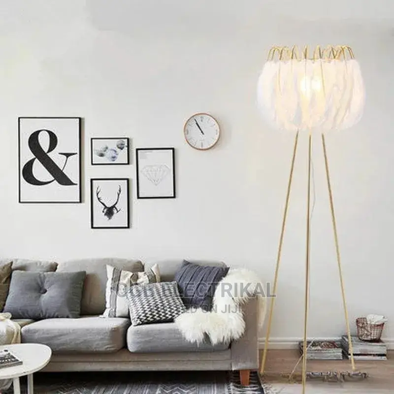 Feather Floor Lamp