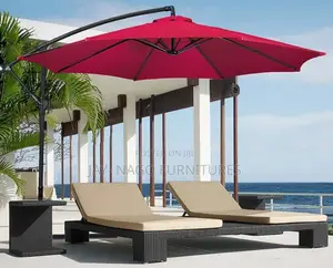 Adjustable Height Canopy With Plastic Relaxing Chair