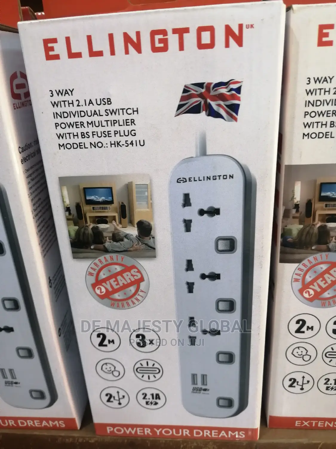 Ellington 3way Extension With USB