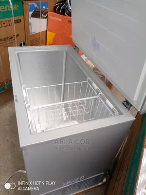 Hisense FC340SH Chest Freezer, Silver Color ,41kg Ice Maker.