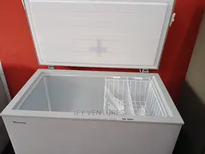 Hisense Chest Freezer 250 Litres Silver Color