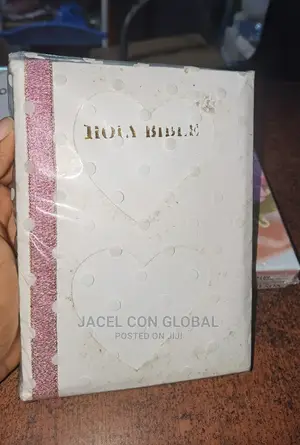 Holy Bible ( White Leather Cover for Wedding Bible )
