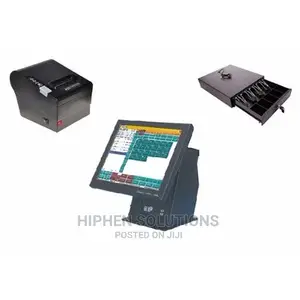 POS Kit G - 15” Touchscreen System + Software + Receipt Printer + Cash