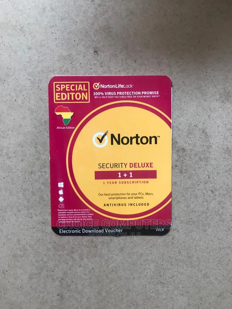 Norton Security Deluxe, 2 Users