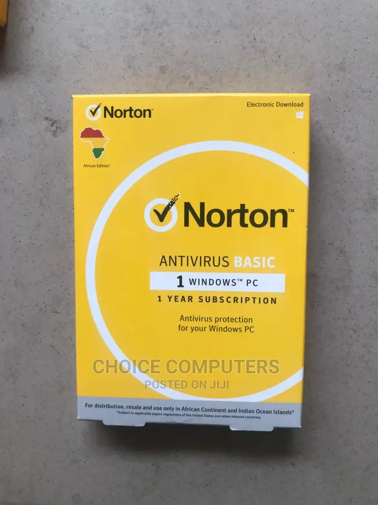 Norton Antivirus Basic 1 User