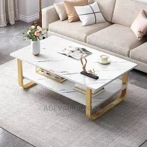 100cm Unique Center Table Available in White and Black