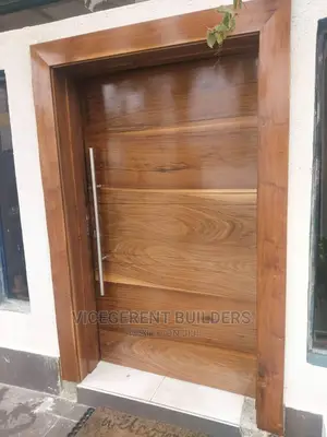 High Density Hard Wood Timber Waterproof Door Door
