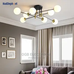 Gold LED Chandelier