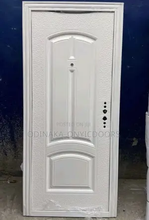 7ft by 3ft 70mm China Security Steel Door (Also in Brown)