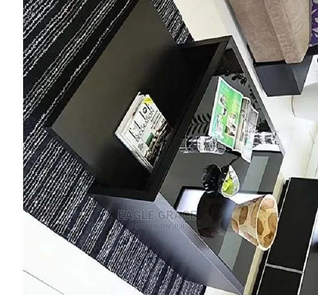 Executive Glass Top Center Table