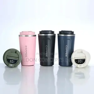 Smart Temperature Coffee Vacuum Mug Moq: 50pcs