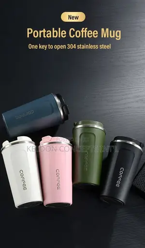 Smart Temperature Coffee Vacuum Mug Moq: 50pcs