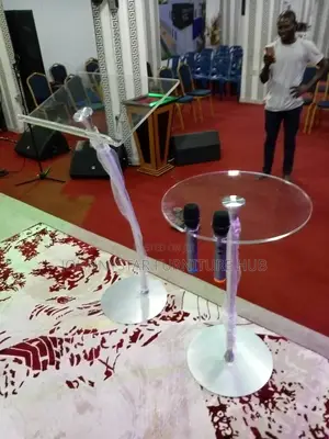 Unique Acrylic Single Poll Church Pulpits