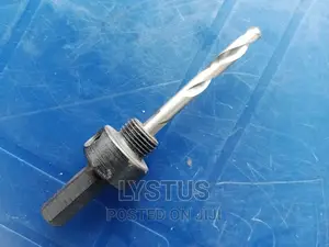 Hole Saw Arbor M45 7/16 Hex Shank 5/8-18