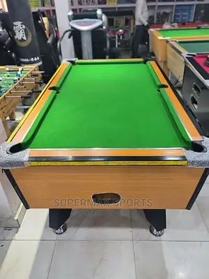 7ft Coin and Marble Operated Snooker With Accessories