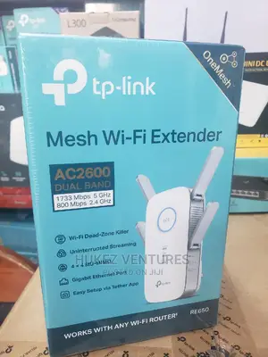 Tp Link Mesh Wifi Extender Ac2600 Dual Bank Re650
