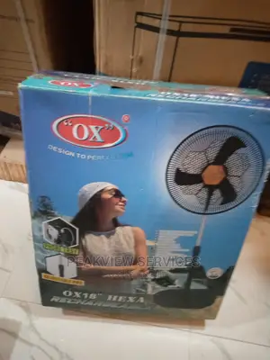 Classical OX 18'' Hexa RF-1618 Rechargeable Standing Fan