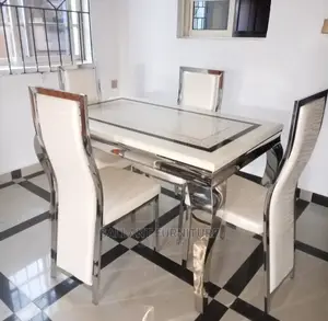 Quality Marble Dining Table by 4 Seaters