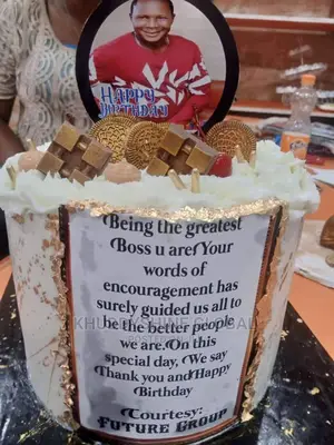 Cake to a Boss Birthday Cake