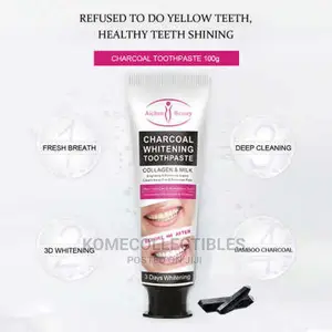 Charcoal Tooth Whitening Toothpaste