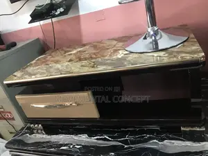 Glass Marble Center Table