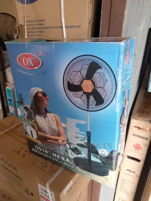 Brand-New OX 18'' RF-1618 Classical Rechargeable Fan