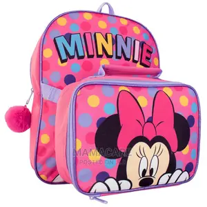 Minnie Mouse Backpack and Lunchbag Set