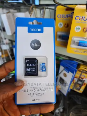 Original Tecno Stable and High Speed 64gb Memory Card