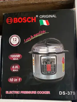 Bosch 10 in 1 Pressure Cooker - 6L -1050w