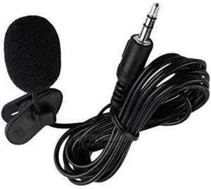 Aux Wired Lavalier Lapel Microphone