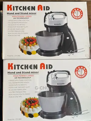 Kitchen Aid Professional Hand and Stand Mixer - 250watts