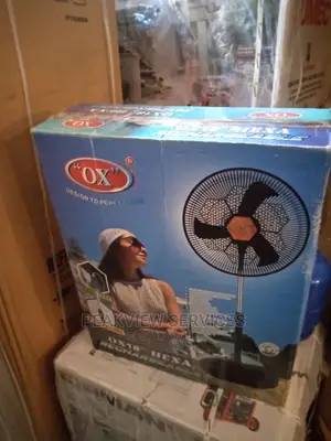 Original OX 18'' Hexa RF-1618 Portable Rechargeable Fan