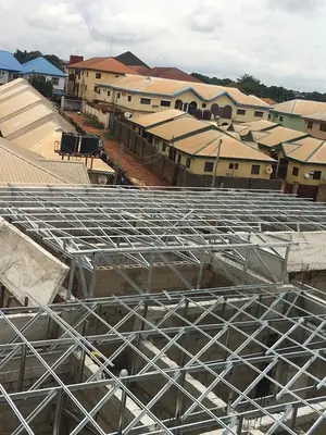 Galvanized Roof Trusses in Lagos