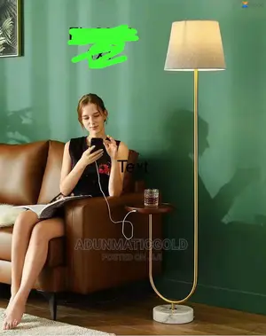 Floor Lamp With Table