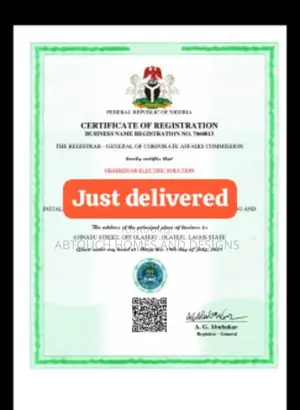 CAC Business Name Registration
