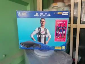Uk Used Sony Ps4 Slim, Fifa'25 Games Installed, 2pads Cables
