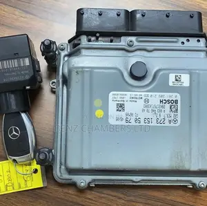 Complete Mercedes Brain Box and Keys