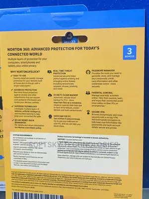 NORTON 360 DELUXE 3users