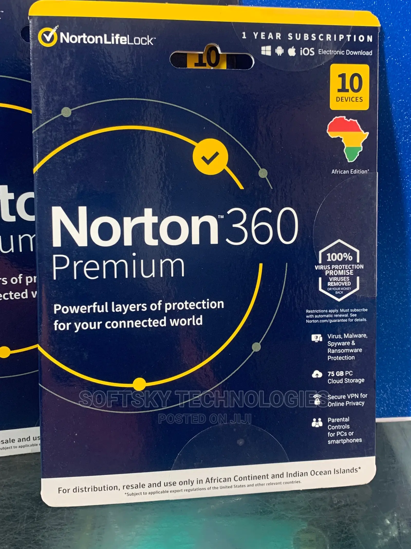 NORTON 360 PREMIUM 10users
