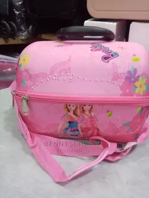 Pinky Barbie Kids Children's Girls Lunch Bag
