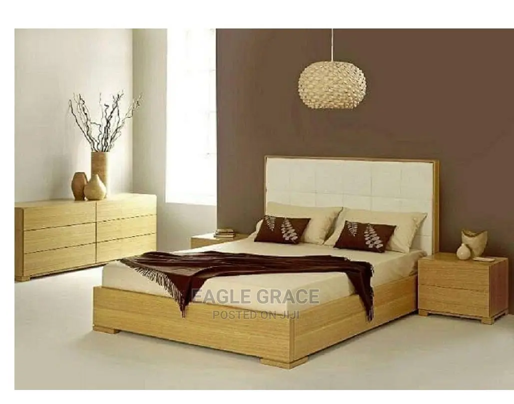 Executive Bed-Frame With 2 Side Drawers