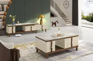 Marble Tv Stand and Marble Center Table