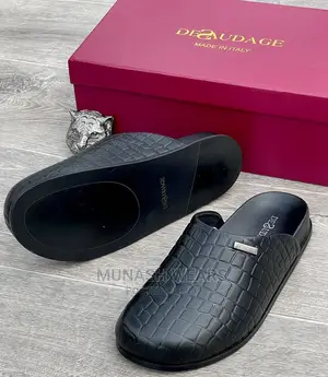 Deudage Mule Leather Slip